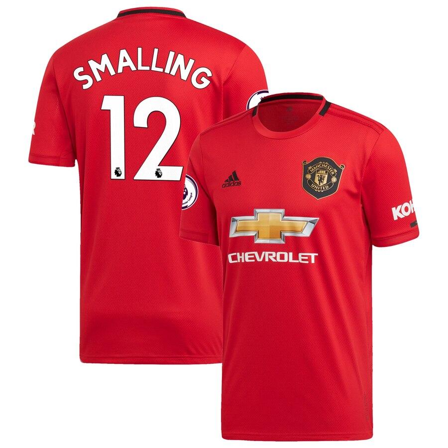 Chris Smalling Manchester United 2019/20 Home Replica Player Jersey – Red 2019