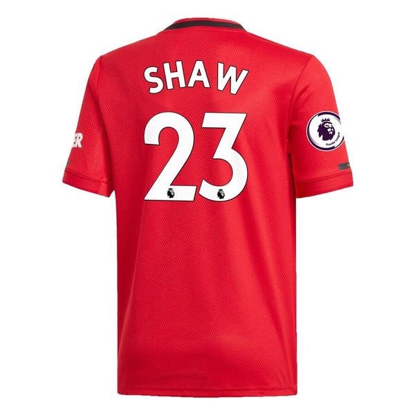 Luke Shaw Manchester United Youth 2019/20 Home Replica Player Jersey – Red 2019