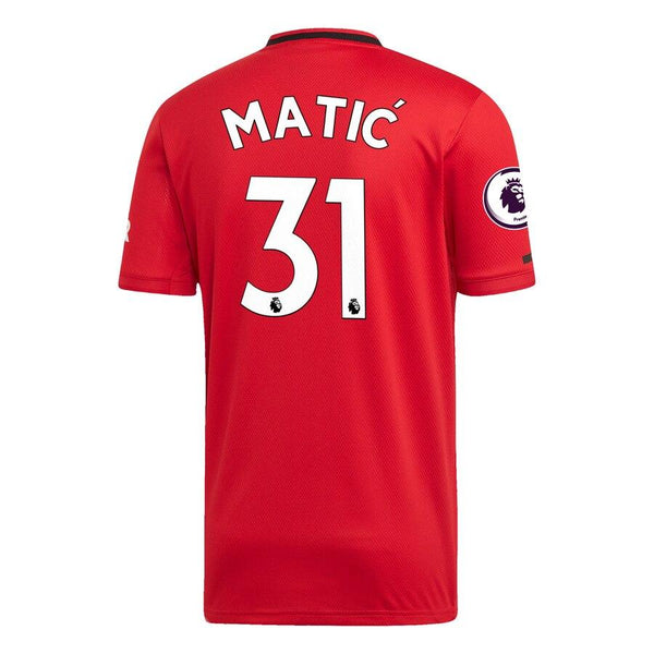 Nemanja Matic Manchester United 2019/20 Home Replica Player Jersey – Red 2019