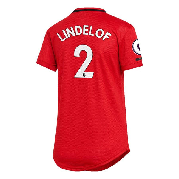 Victor Lindelöf Manchester United Women's 2019/20 Home Replica Player Jersey – Red 2019
