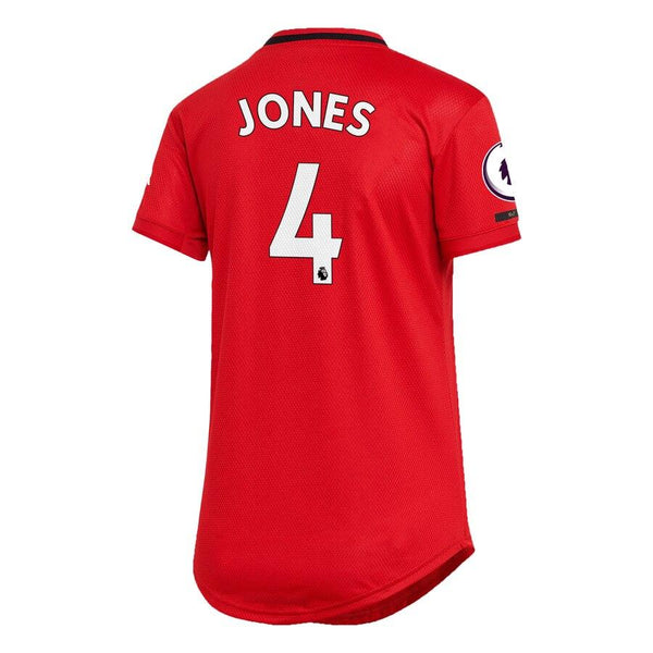 Phil Jones Manchester United Women's 2019/20 Home Replica Player Jersey – Red 2019