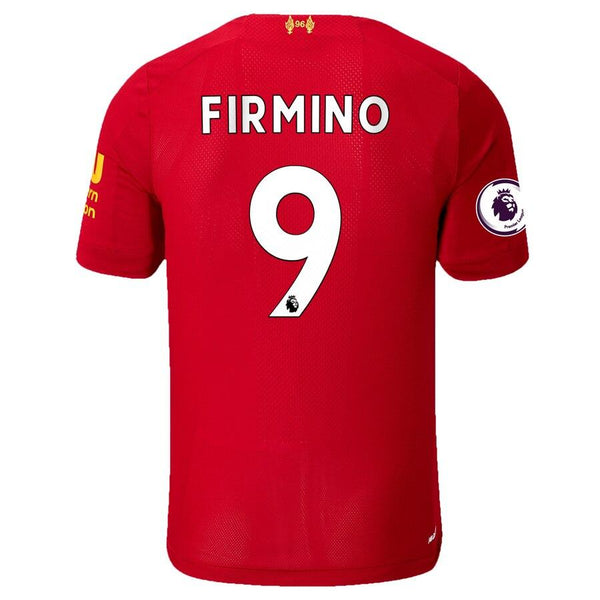 Roberto Firmino Liverpool New Balance 2019/20 Home Replica Player Jersey – Red 2019