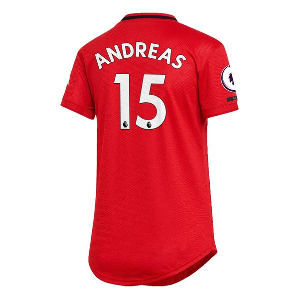 Andreas Pereira Manchester United Women's 2019/20 Home Replica Player Jersey – Red 2019