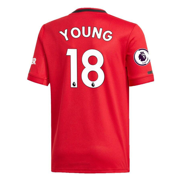Ashley Young Manchester United Youth 2019/20 Home Replica Player Jersey – Red 2019