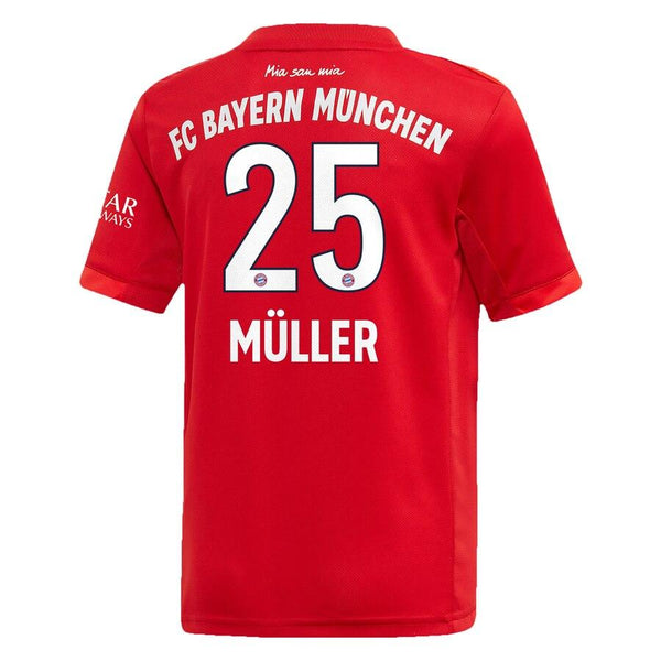 Thomas Müller Bayern Munich Youth 2019/20 Home Replica Player Jersey – Red 2019
