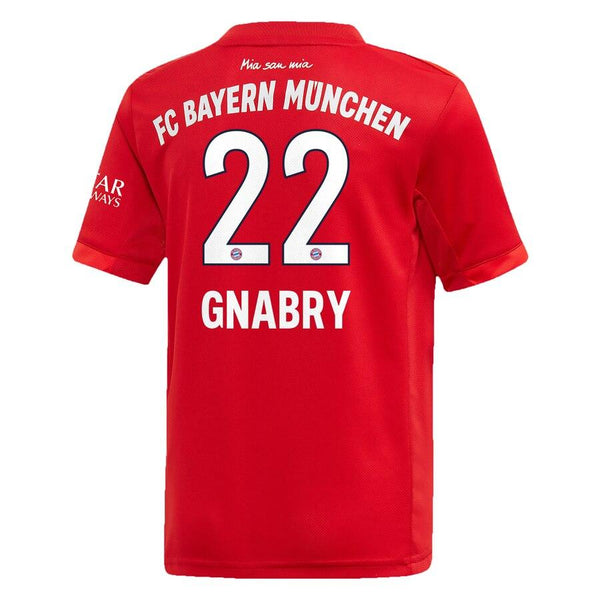 Serge Gnabry Bayern Munich 2019/20 Home Replica Player Jersey – Red 2019