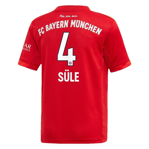 Niklas Süle Bayern Munich 2019/20 Home Replica Player Jersey – Red 2019