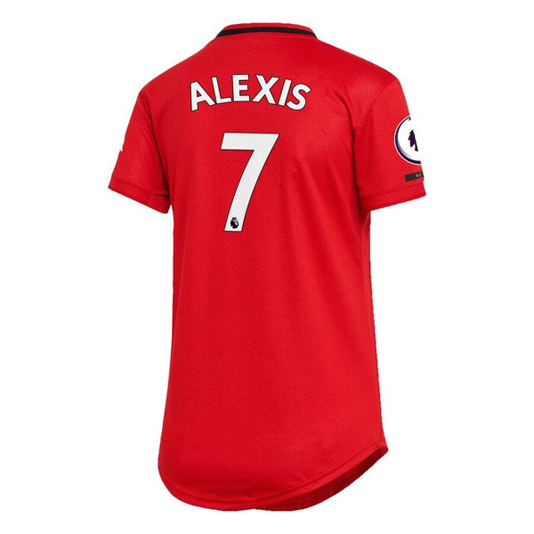 Alexis Sánchez Manchester United Women's 2019/20 Home Replica Player Jersey – Red 2019