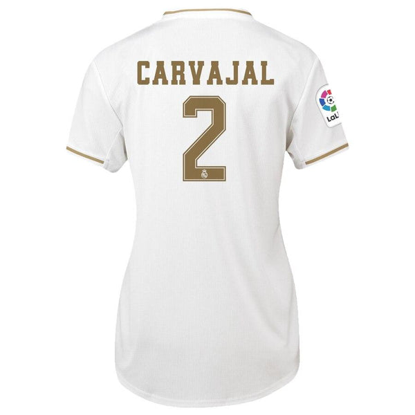 Daniel Carvajal Real Madrid Women's 2019/20 Home Replica Player Jersey – White 2019