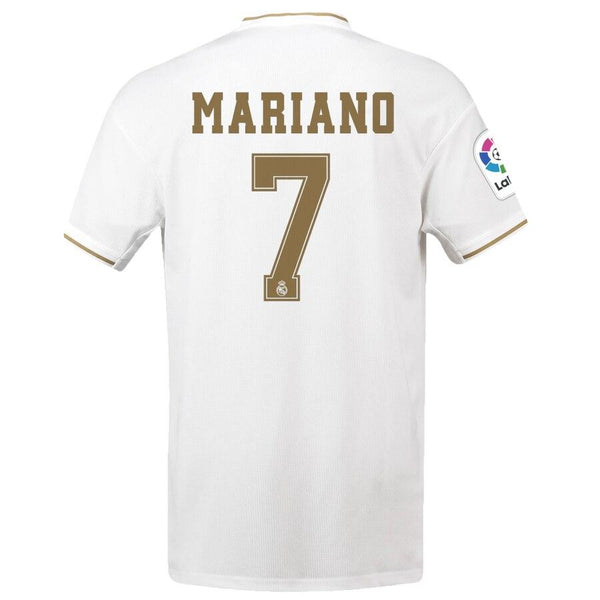 Mariano Díaz Mejía Real Madrid 2019/20 Home Replica Player Jersey – White 2019
