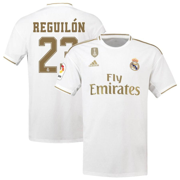 Sergio Reguilón Real Madrid 2019/20 Home Replica Player Jersey – White 2019