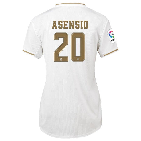 Marco Asensio Real Madrid Women's 2019/20 Home Replica Player Jersey – White 2019