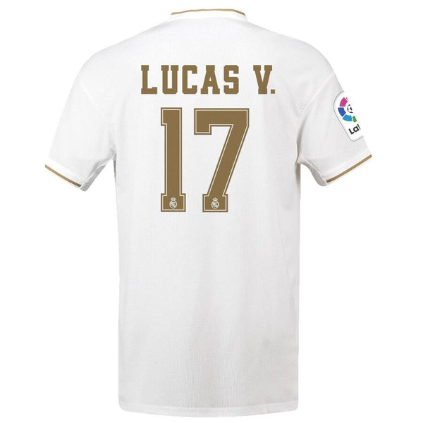 Lucas Vázquez Real Madrid 2019/20 Home Replica Player Jersey – White 2019