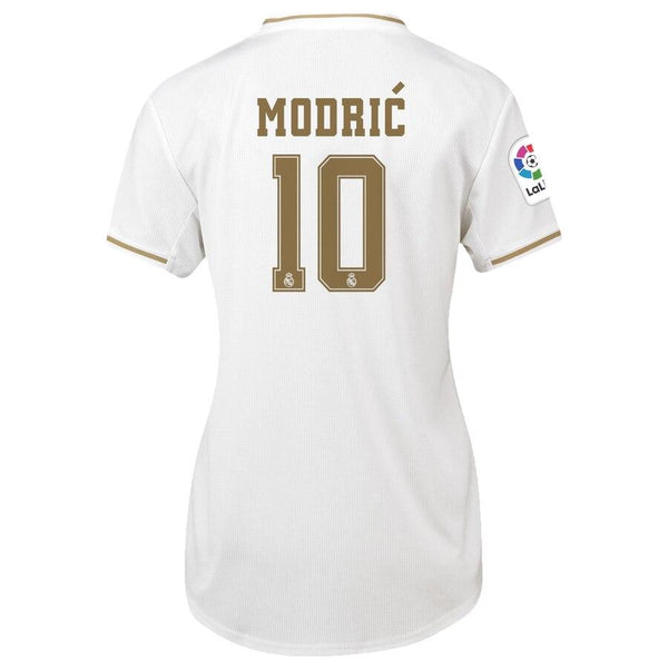 Luka Modric Real Madrid Women's 2019/20 Home Replica Player Jersey – White 2019
