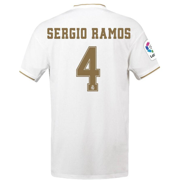 Sergio Ramos Real Madrid 2019/20 Home Replica Player Jersey – White 2019