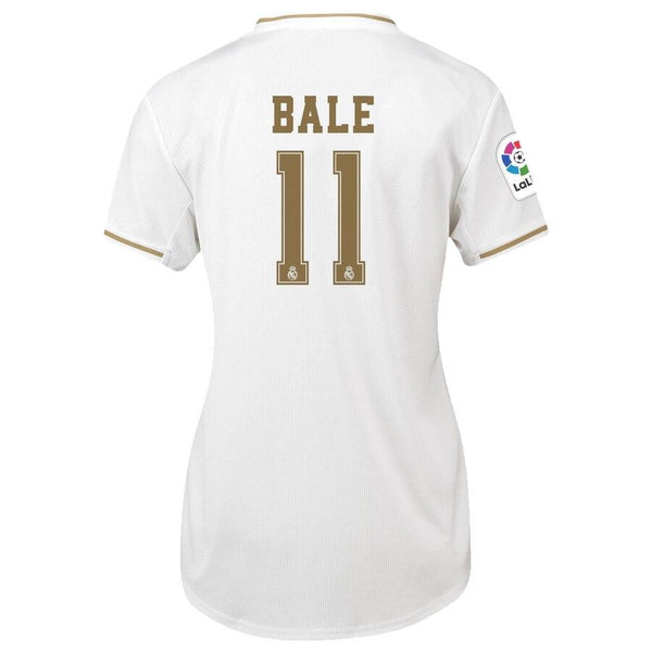 Gareth Bale Real Madrid Women's 2019/20 Home Replica Player Jersey – White 2019