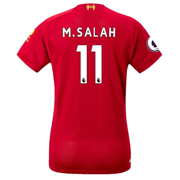 Mohamed Salah Liverpool New Balance Women's 2019/20 Home Replica Player Stadium Jersey – Red 2019