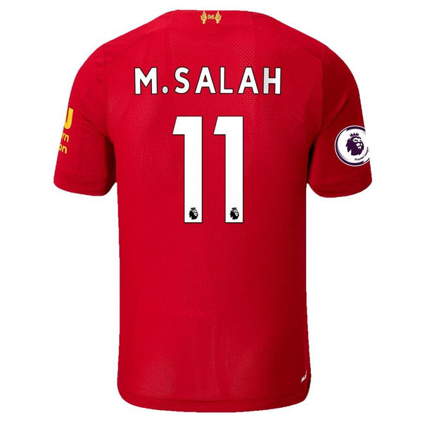 Mohamed Salah Liverpool New Balance Youth 2019/20 Home Replica Player Stadium Jersey – Red 2019