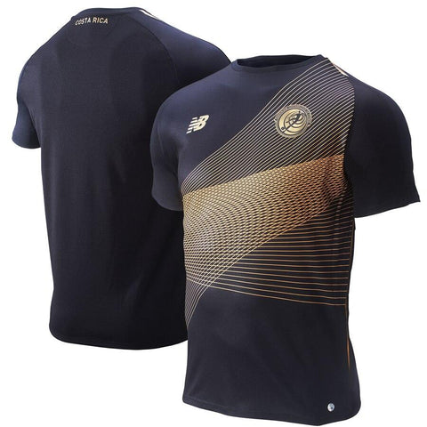 Costa Rica National Team New Balance Youth 2019/20 Third Replica Jersey - Black 2019