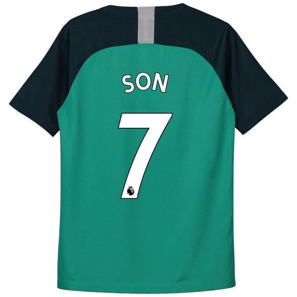 Son Heung-min Tottenham Hotspur Youth/2019 Stadium Replica Third Jersey – Teal 2019