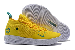 Nike Zoom KD11 Yellow Men Shoes Sneaker Sale Size US 7,8,8.5,9.5,10,11,12