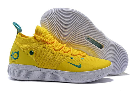 Nike Zoom KD11 Yellow Men Shoes Sneaker Sale Size US 7,8,8.5,9.5,10,11,12