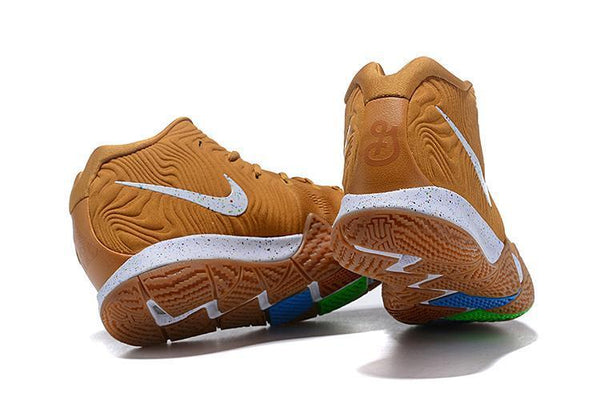 Nike Kyrie 4 "Wheat" Basketball Shoes Sneaker Sale Size US 7,8,8.5,9.5,10,11,12