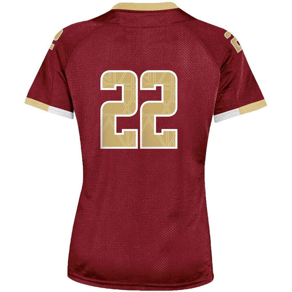 #22 Boston College Eagles Under Armour Women's Replica Football Jersey - Maroon 2019