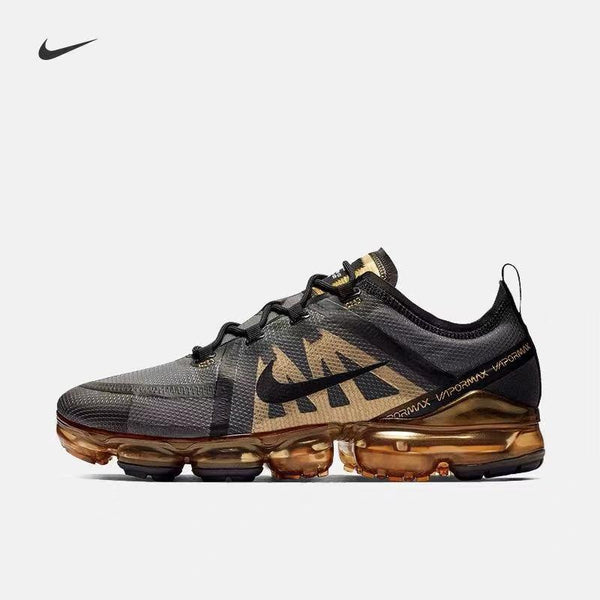 Nike Air Vapormax 2019 'Black Gold' Shoes Sneakers Men Women Sale Size US 7, 8, 8.5, 9, 10, 11