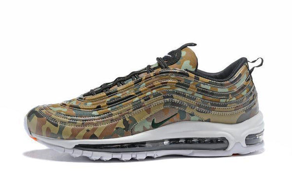 Nike Air Max 97 Camouplage Coffe Green Shoes Sale Size US 7, 8, 8.5, 9, 10, 11