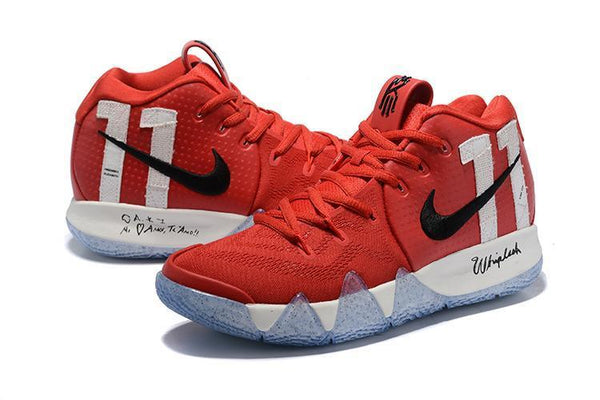 Nike Kyrie 4 'Boston University' PE Basketball Shoes Sneaker Sale Size US 7,8,8.5,9.5,10,11,12