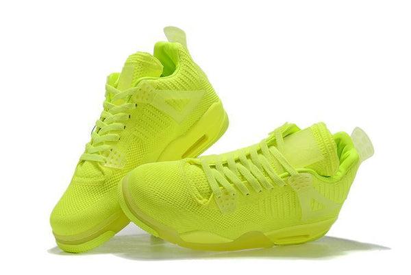 Nike Air Jordan 4 Flyknit 'VOLT' Basketball Men Sale Shoes Sneaker Size US 7 - 13