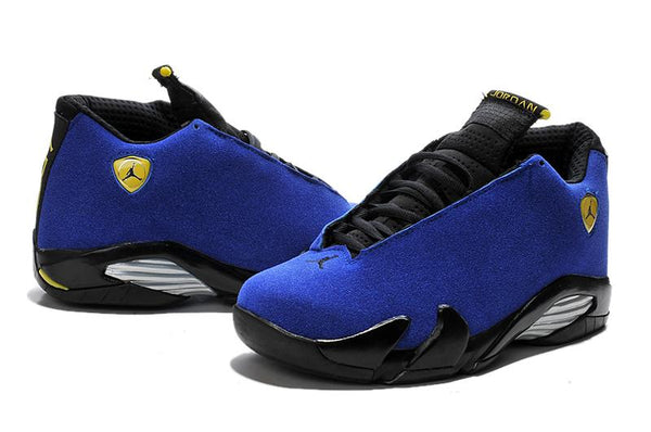 Nike Air Jordan 14 Retro Blue Black Sneaker Shoes Sale Men Size 7-13