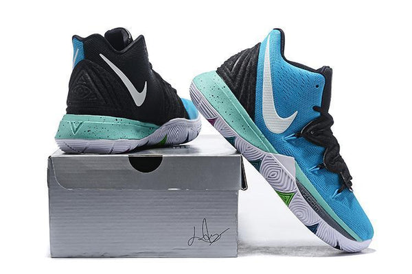Kyrie 5 Blue Black Basketball Shoes Sale Size US 7,8,8.5,9.5,10,11,12