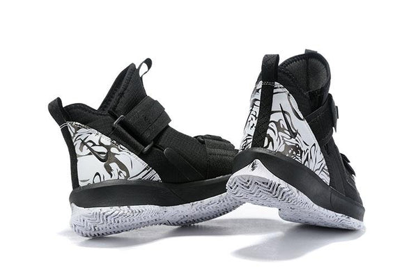 Nike Lebron Soldier XIII 13 Black Grey Men Sneaker Shoes Sale Size US7,8,8.5,9,10,11,12