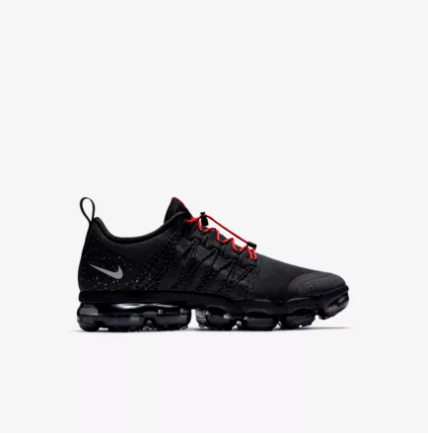Nike Air Vapormax Run Utility Black Red Shoes Sneakers Men Sale Size US 7, 8, 8.5, 9, 10, 11