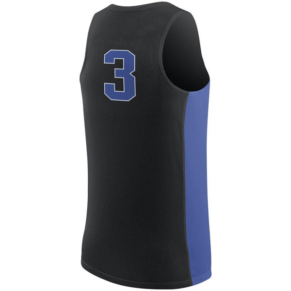 #3 Duke Blue Devils Replica Basketball Jersey - Black 2019