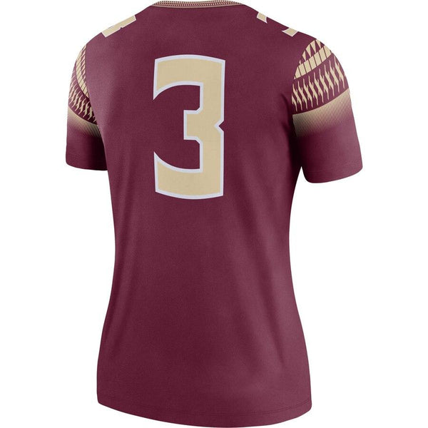 #3 Florida State Seminoles Women's Legend Jersey - Garnet 2019