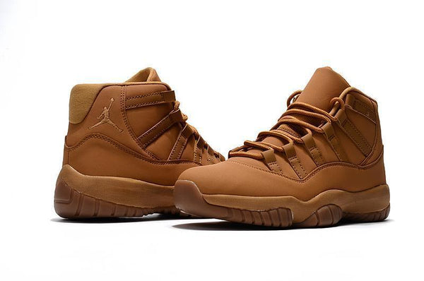Nike Air Jordan 11 Retro Wheat Ginger Gum Yellow Basketball Men Size US 7 - 13