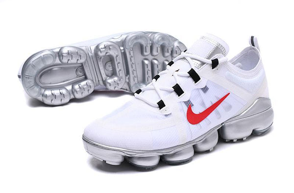 Nike Air Vapormax 2019  'White Silver' Shoes Sneakers Men Women Sale Size US 7, 8, 8.5, 9, 10, 11