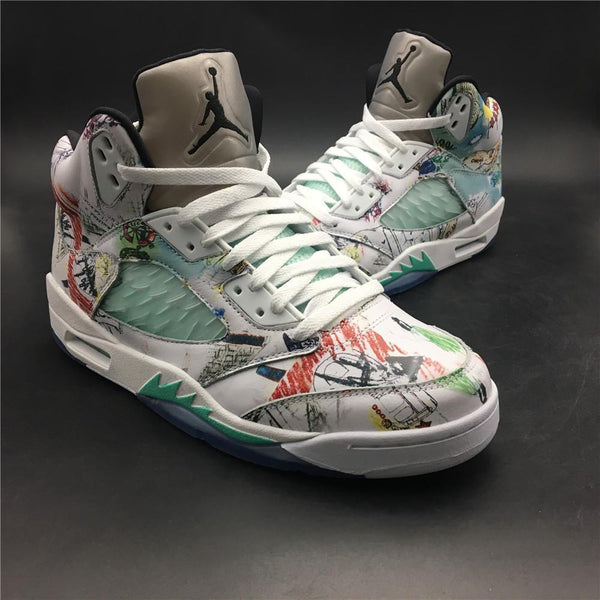 Nike Air Jordan 5 Retro Wings White Men Shoes Sale Size US 7, 8, 8.5, 9, 10, 11, 12, 13