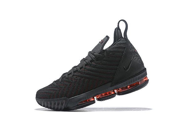 Nike Lebron XVI 16 EP Black Red Men Shoes Sale Size US7,8,8.5,9,10,11,12