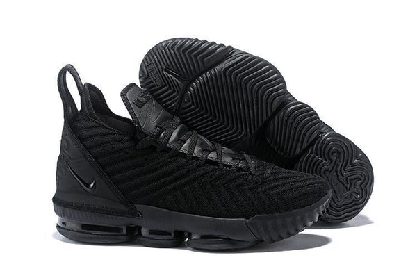 Nike Lebron XVI 16 EP All Black Men Shoes Sale Size US7,8,8.5,9,10,11,12