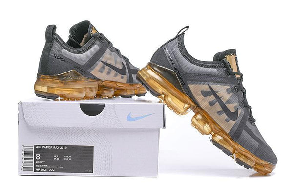 Nike Air Vapormax 2019  'Black Brown' Shoes Sneakers Men Women Sale Size US 7, 8, 8.5, 9, 10, 11