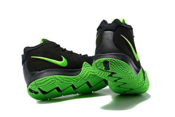 Nike Kyrie 4 "Halloween" Black Green Men Basketball Shoes Sale Size US 7,8,8.5,9.5,10,11,12