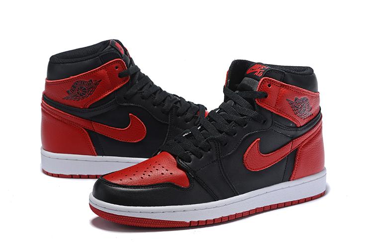 Nike Air Jordan 1 Retro High OG 'Banned' 2016 Sneaker Shoes Sale Men Size 7-12