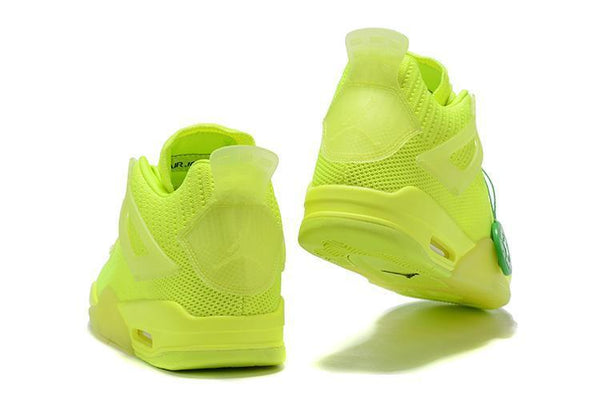 Nike Air Jordan 4 Flyknit 'VOLT' Basketball Men Sale Shoes Sneaker Size US 7 - 13