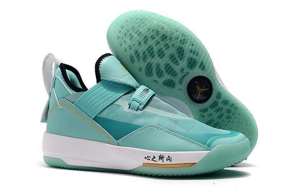 Nike Air Jordan 33 Light Green "Taiwan" Men Shoes Sale Size US 7,8,8.5,9.5,10,11,12