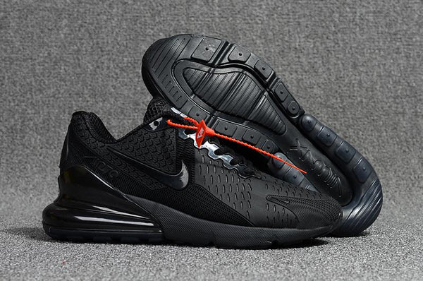 Nike Air Max 270 All Black Sneaker Shoes Sale Men Women Size 5.5 - 11