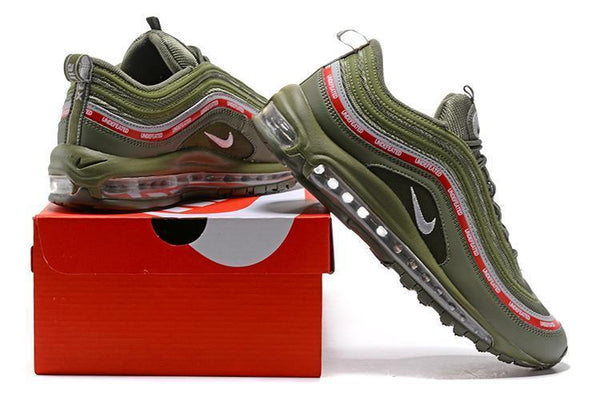 Nike Air Max 97 x Undefeated Olive Green Men Shoes Sale Size US 7, 8, 8.5, 9, 10, 11